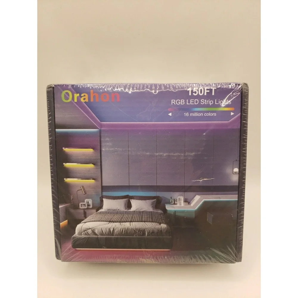 Orahon 150ft RGB LED Strip Lights